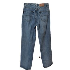 Vintage Ikeda Jeans 31 Light Wash 90s Straight Leg Blue Dad Mom Urban Downtown‎